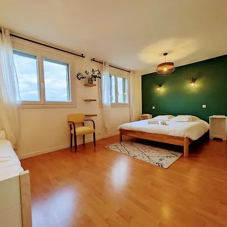 شقة Le Mandel 8 Pers Balcon Vue Loire Wifi Parking نانت