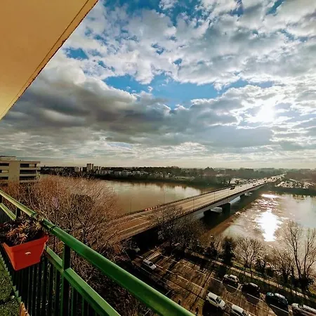 Le Mandel 8 Pers Balcon Vue Loire Wifi Parking * نانت