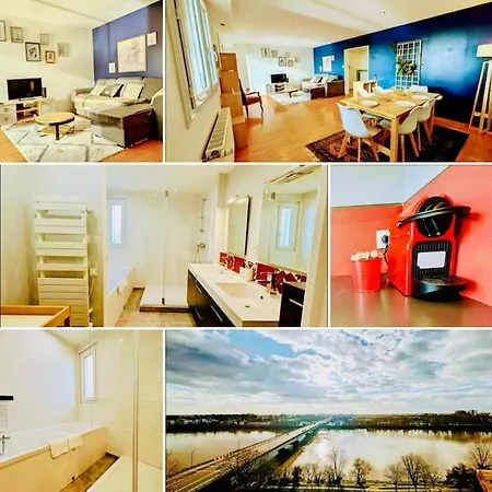 Le Mandel 8 Pers Balcon Vue Loire Wifi Parking * نانت
